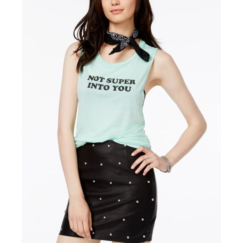 Kid Dangerous Not Into You Graphic Tank Top